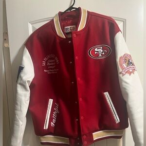 San Francisco 49ers Letterman Jacket